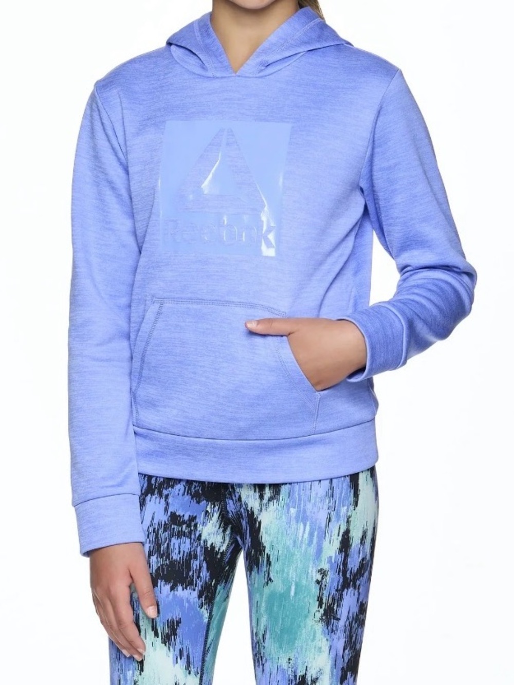 Reebok Girl's Athletic Lightweight Performance Hoodie.